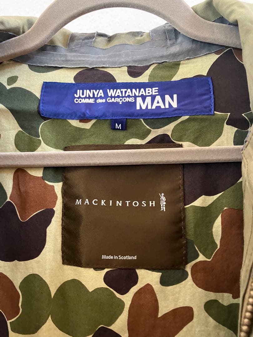 桐*灰様 JUNYA WATANABE×Mackintosh ゴム引きモッズコー