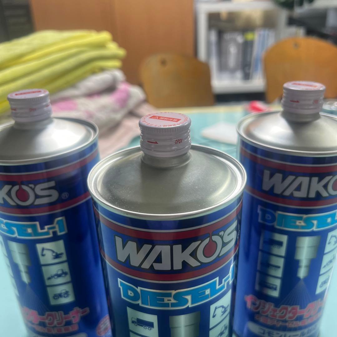 WAKO'S ディーゼルインジェクタークリーナー 1L 3本セット