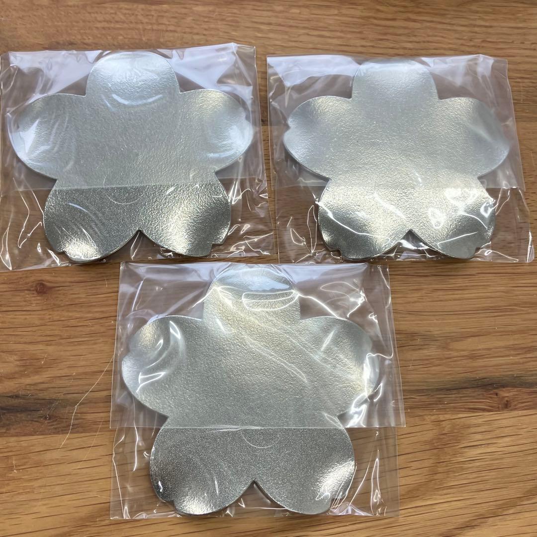 値下！能作 錫 チャーミ・コーミ 箸置き＆トレーセット フラワートレー さくら