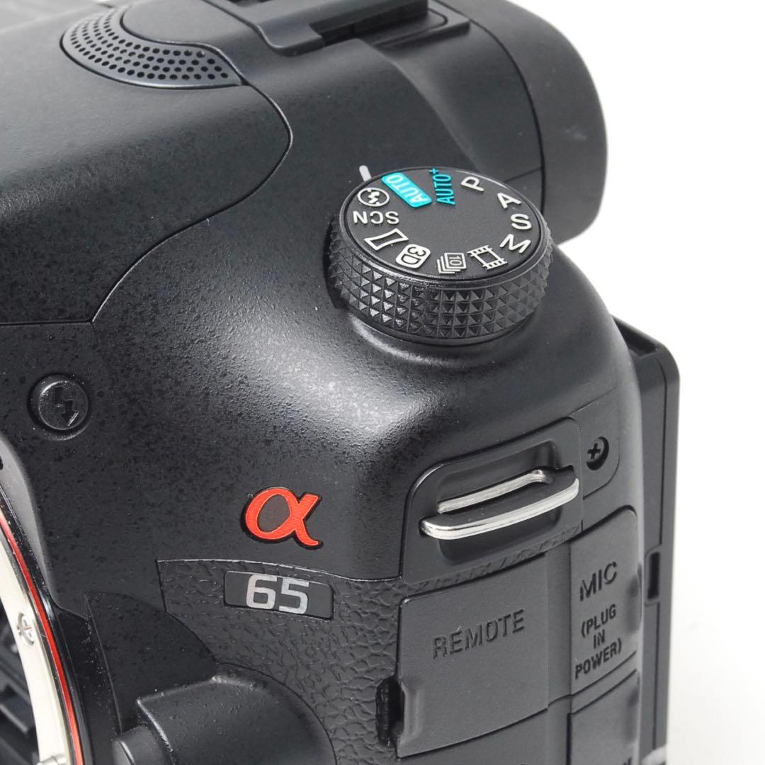 ✨SONY α65✨トリプルレンズ✨フル装備✨入門モデル✨超高画質✨超望遠✨美品