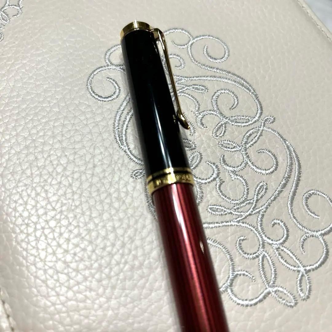 ペリカン　万年筆　スーべレーン　M800 k18 赤