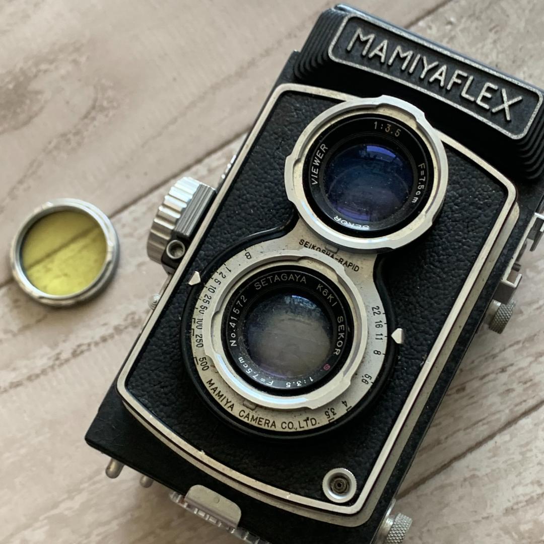マミヤフレックス MAMIYAFLEX オートマットB 二眼レフ フィルムカメラ