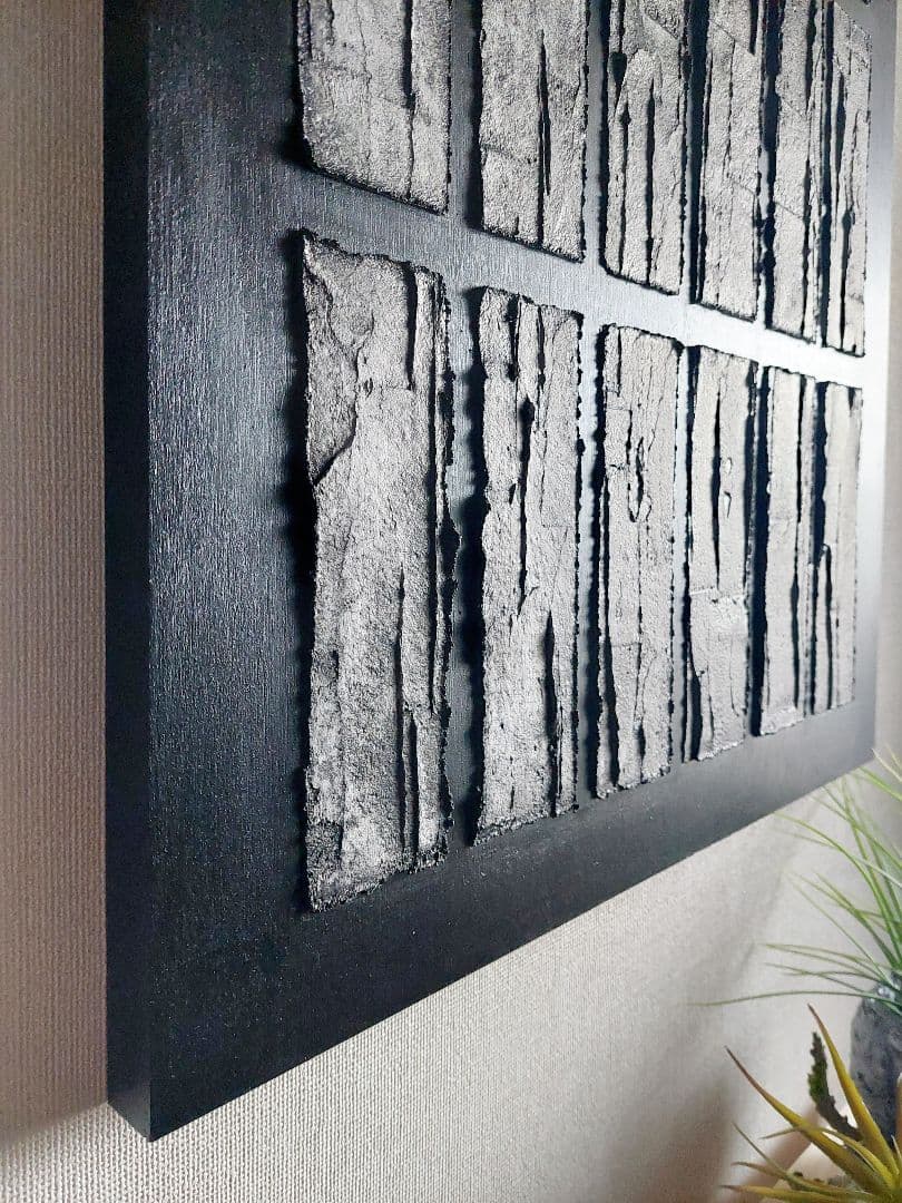 テクスチャーアート★≒73×52×3㎝　　抽象画　　現代アート　インテリア