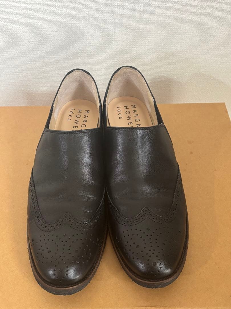 MARGARET HOWELL idea レザーローファー23.5