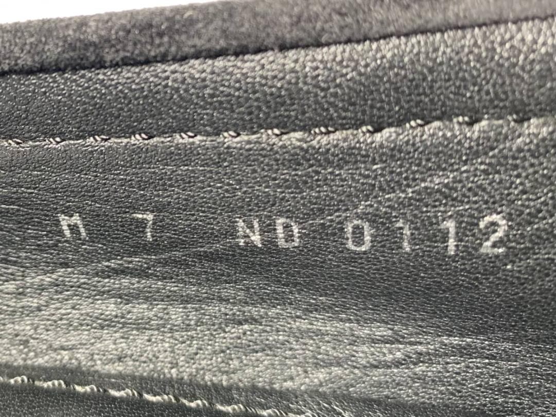 st185【正規】極美品 ルイヴィトン スエード ドライビングシューズ 7