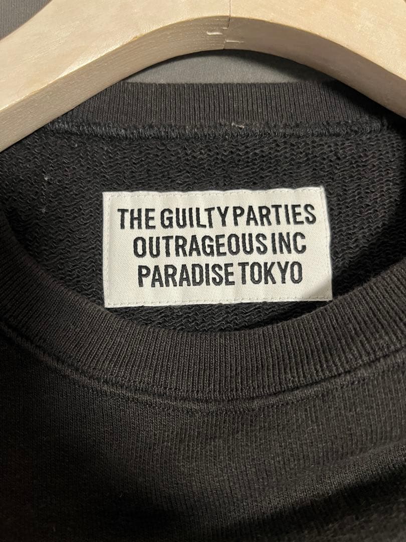 WACKO MARIA SWEAT ワコマリア スミクロ　スウェット