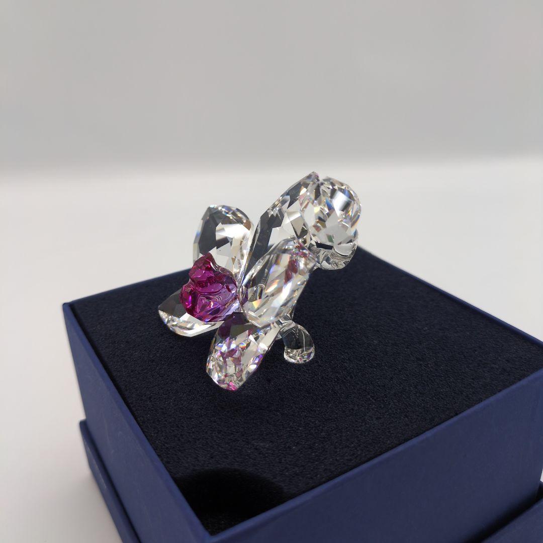 廃盤　美品　SWAROVSKI　オーキッド　ブロッサム　胡蝶蘭　クリスタル