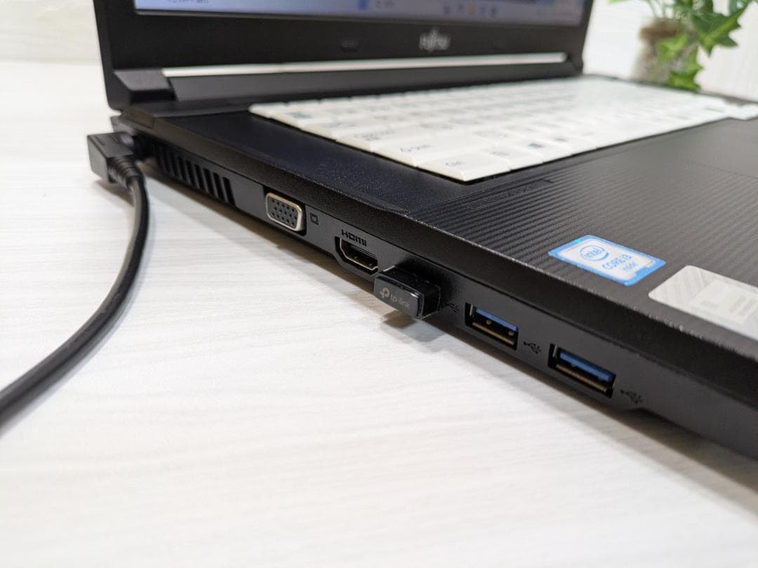 Windows11ノートパソコン✨オフィス付き✨富士通　大容量HDD　Wi-Fi