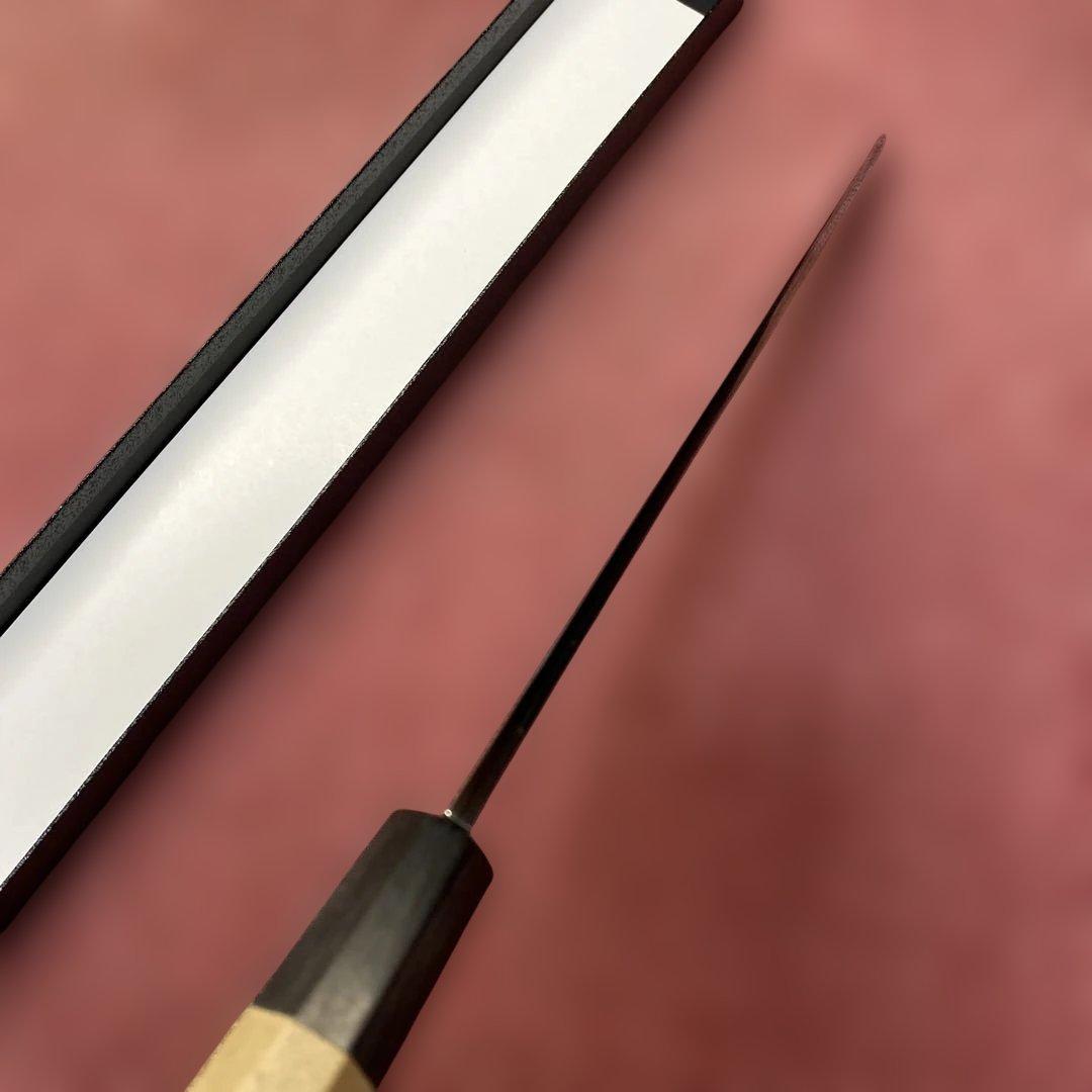 銀三　柳刃包丁　300㎜ 尺0寸