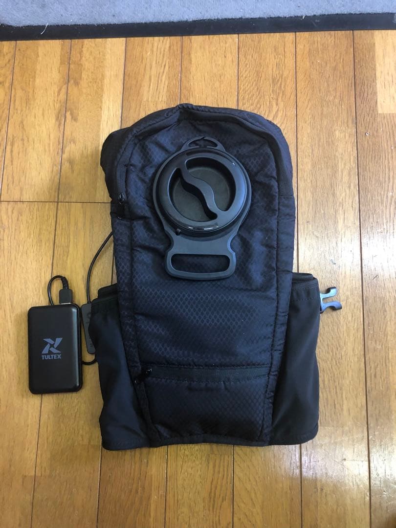 Tultex アイスウォーターベスト　フリーサイズ　ブラック