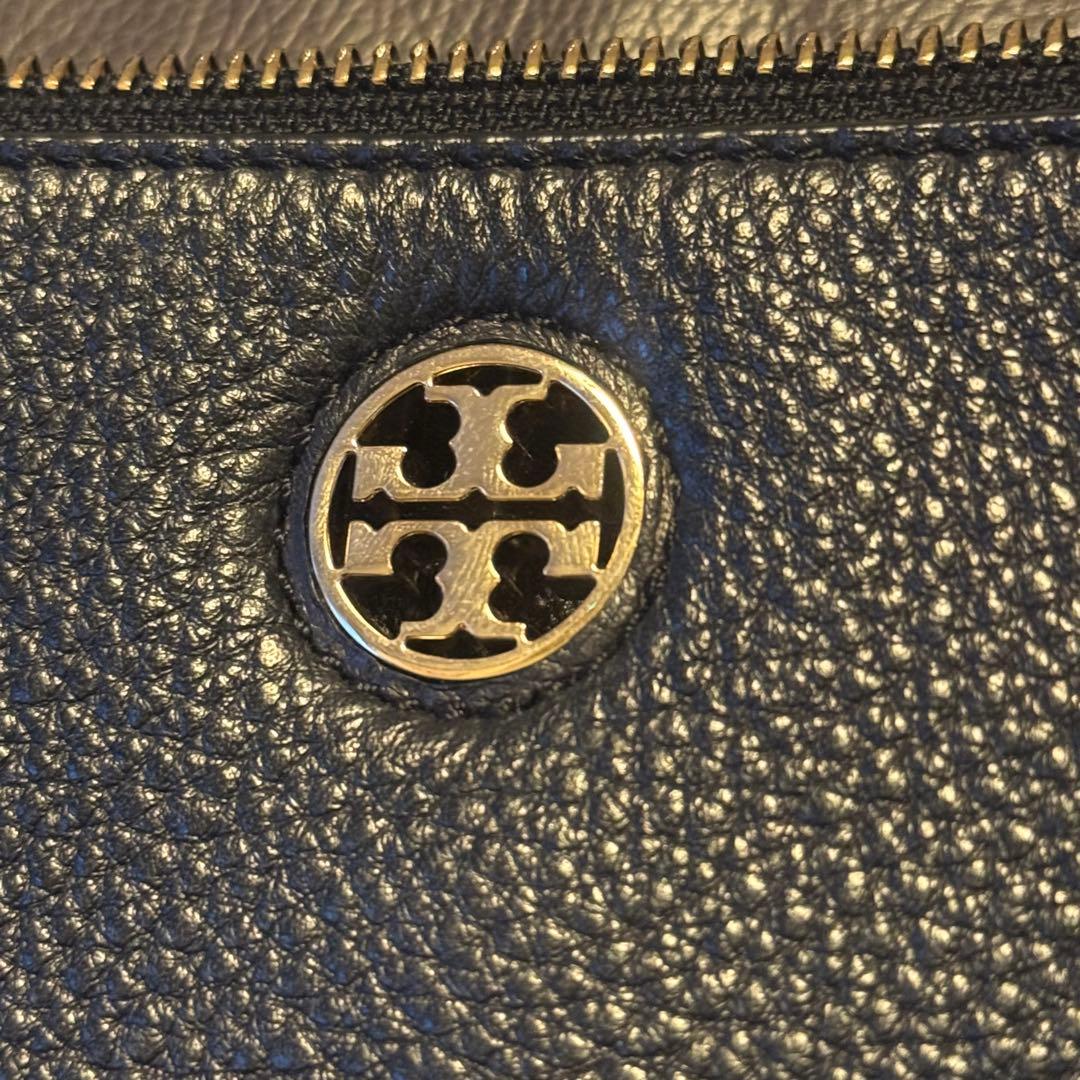 かっちゃん様　Tory Burch ショルダーバッグ　ブラック　レザー　シボ革