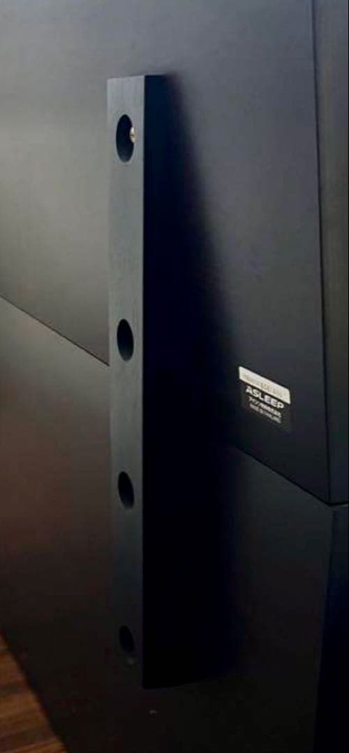 ★送料込★ セミダブル　ベッドフレーム　２台　ASLEEPウォルナット　右収納①