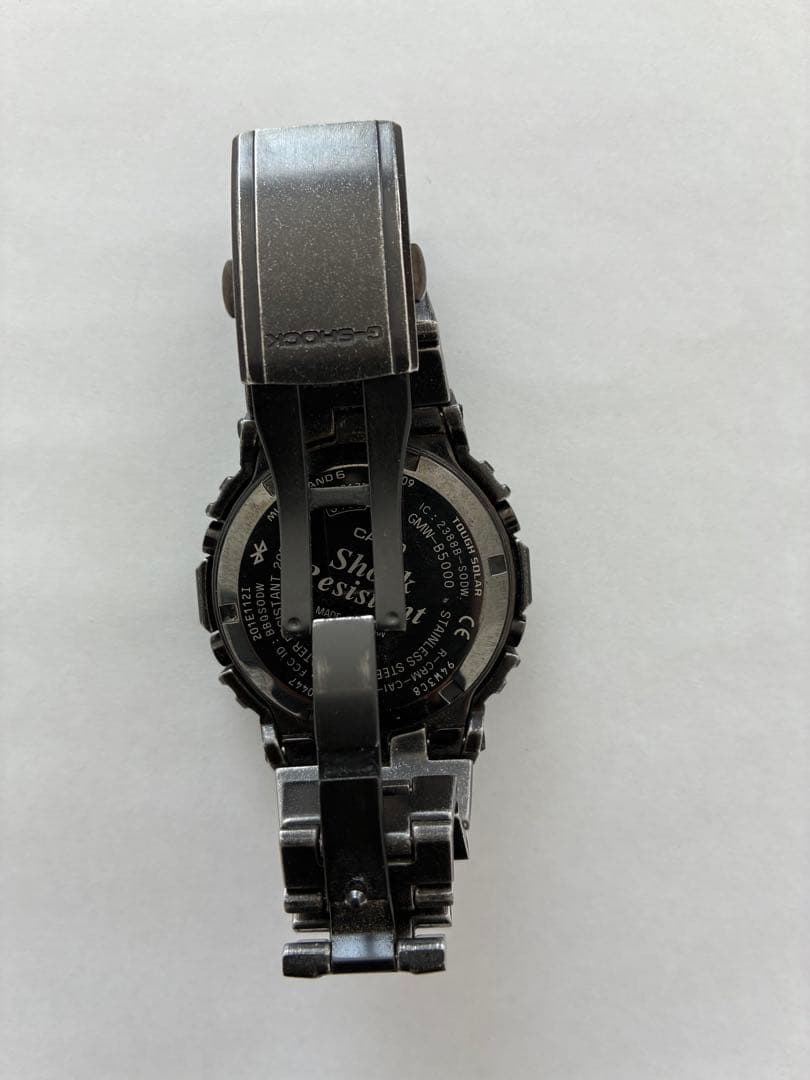 G-SHOCKフルメタルスクエアGMW-B5000 エイジド加工モデル