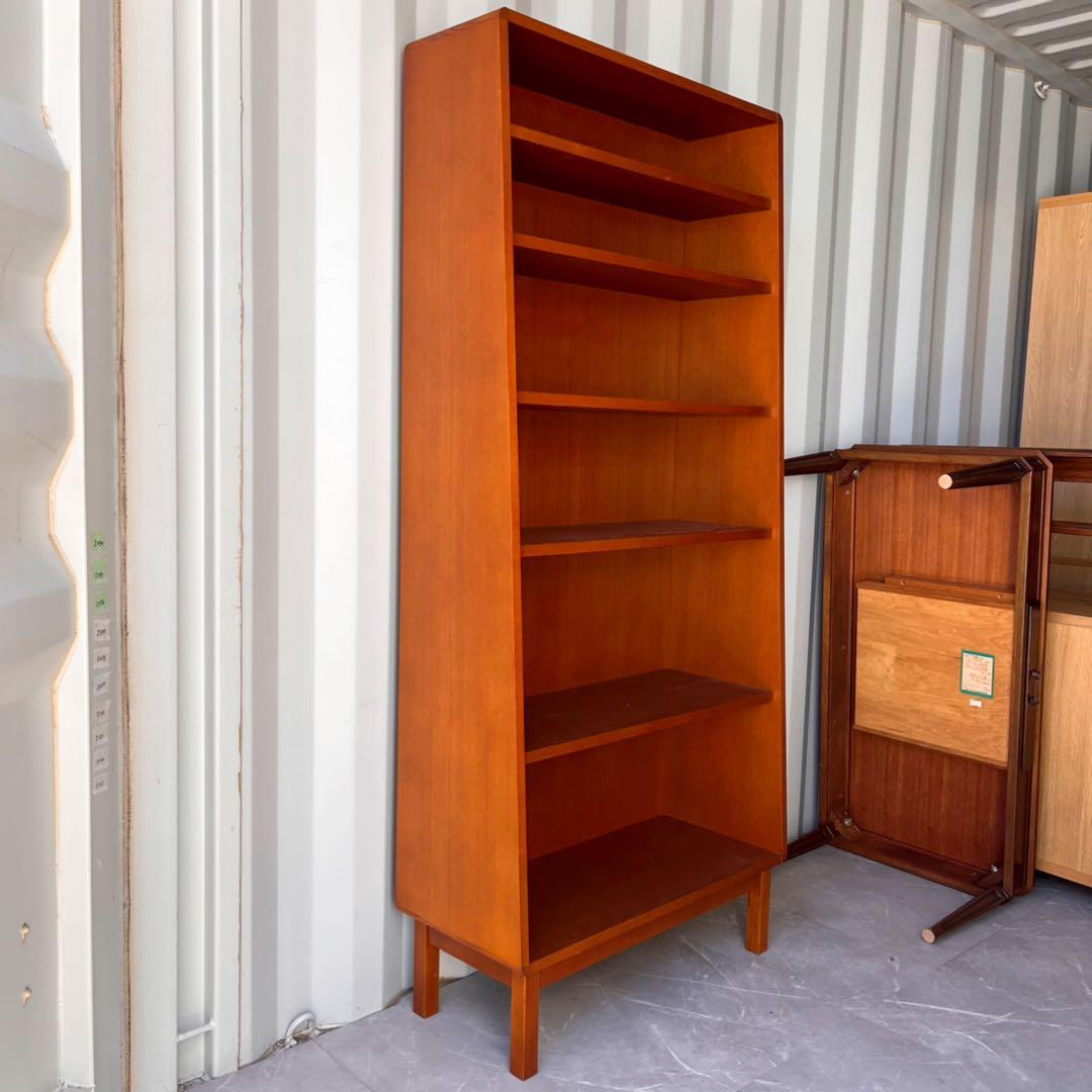 取付無料！イデー アントン ブックシェルフ 北欧風天然木本棚 飾り棚✨