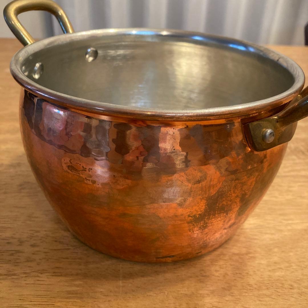 貴重品　ruffoni ルフォーニ　銅鍋　　イタリア製　どんぐりノブ