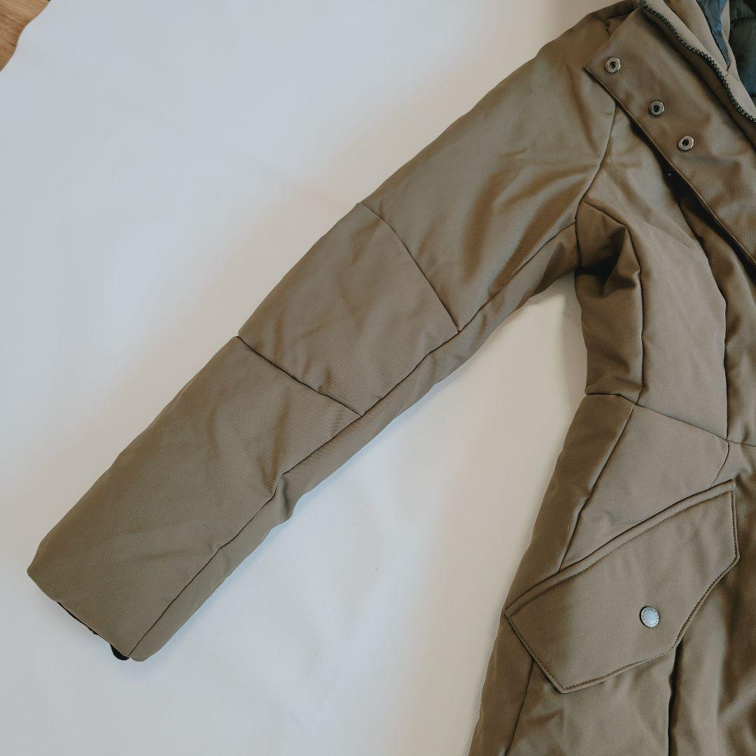 【新品】コールハーン 防水 中綿モッズコート L オリーブカーキ