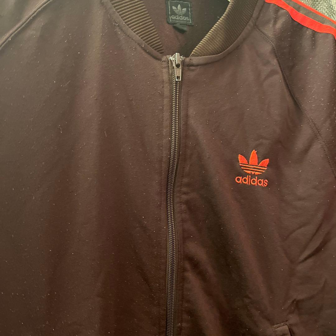 adidas atp トラックジャケット ブラウン&オレンジ