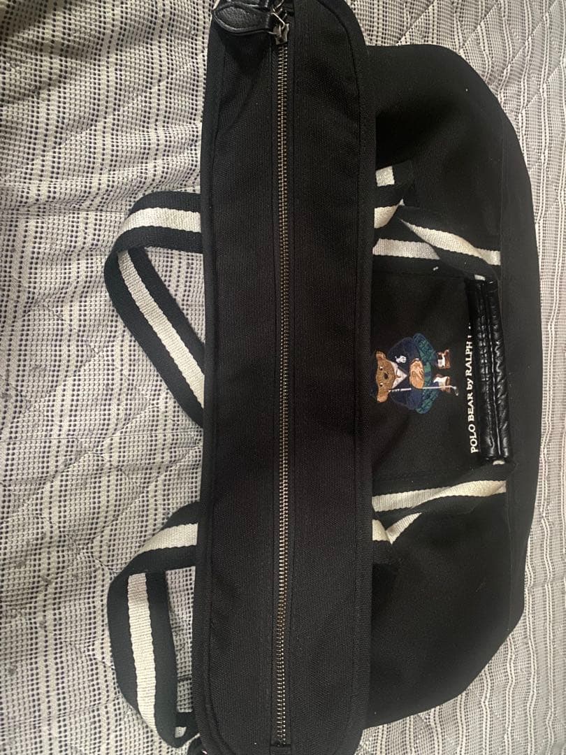 Polo Ralph Lauren 黒ボストンバッグ