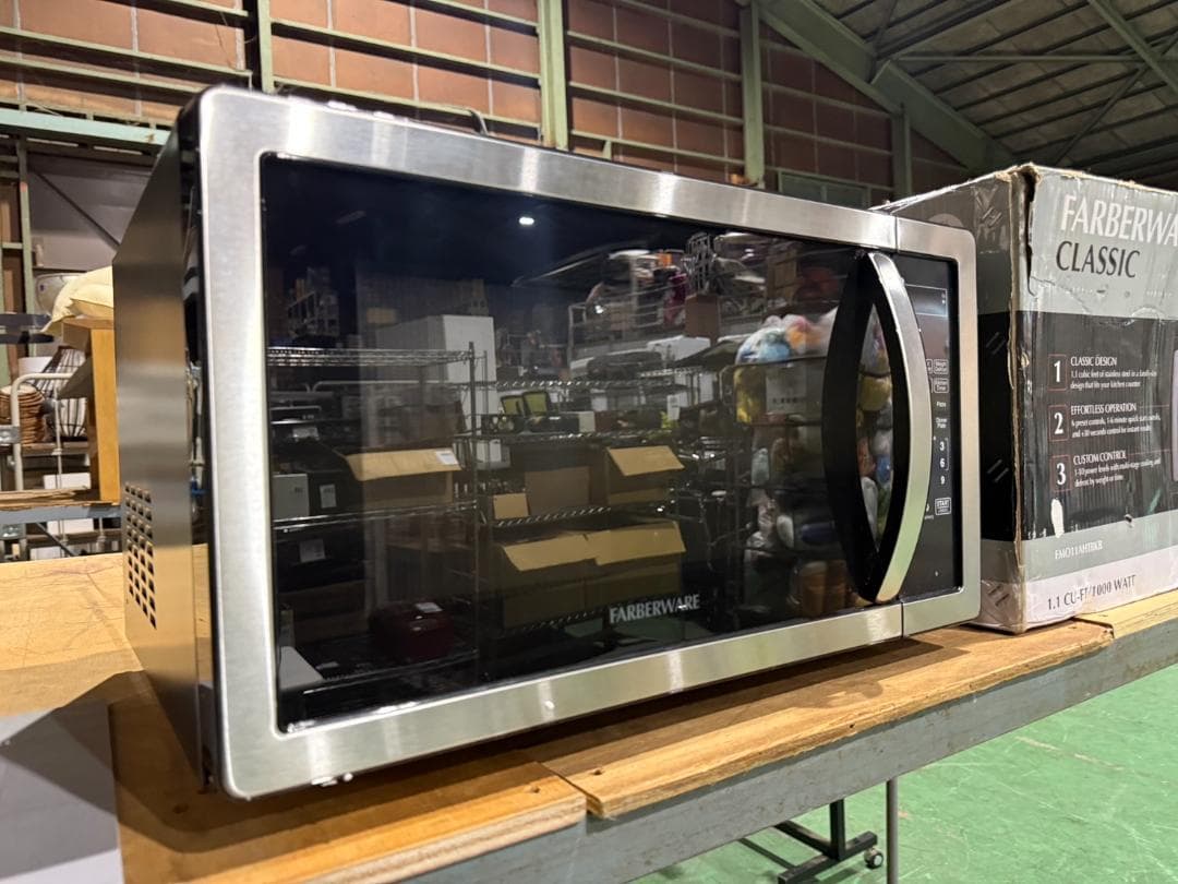 Farberware カウンタートップ電子レンジ　開封未使用品