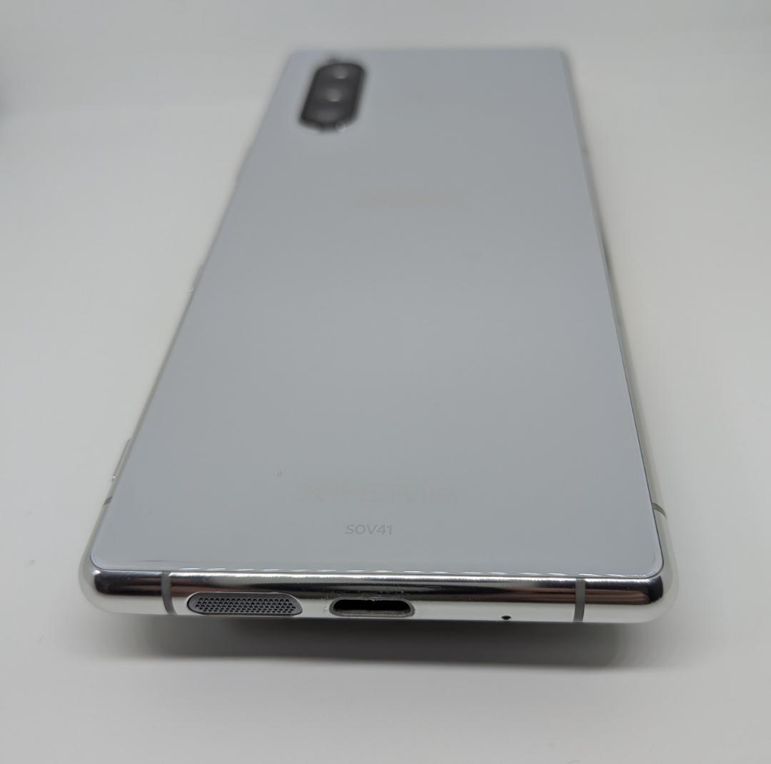 【極美品】Xperia 5 64GB SIMフリー 手帳ケース付 電池80%以上