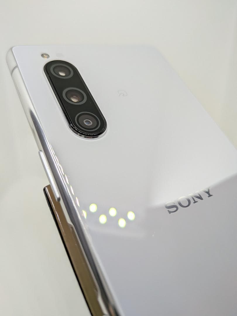 【極美品】Xperia 5 64GB SIMフリー 手帳ケース付 電池80%以上
