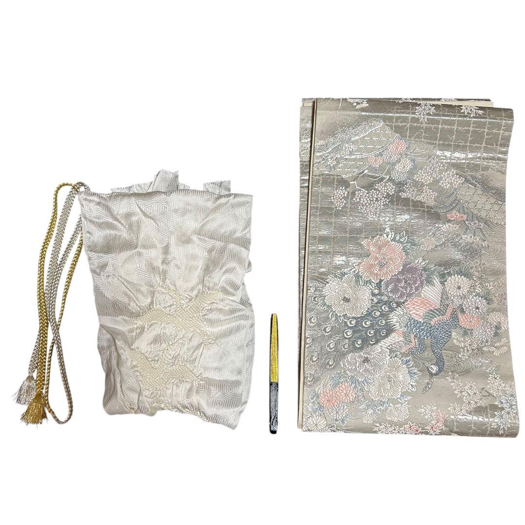 る*♡様 美品　袷　正絹　3つ紋　蘇州刺繍　駒刺繍　相良刺繍　色留袖　フルセット