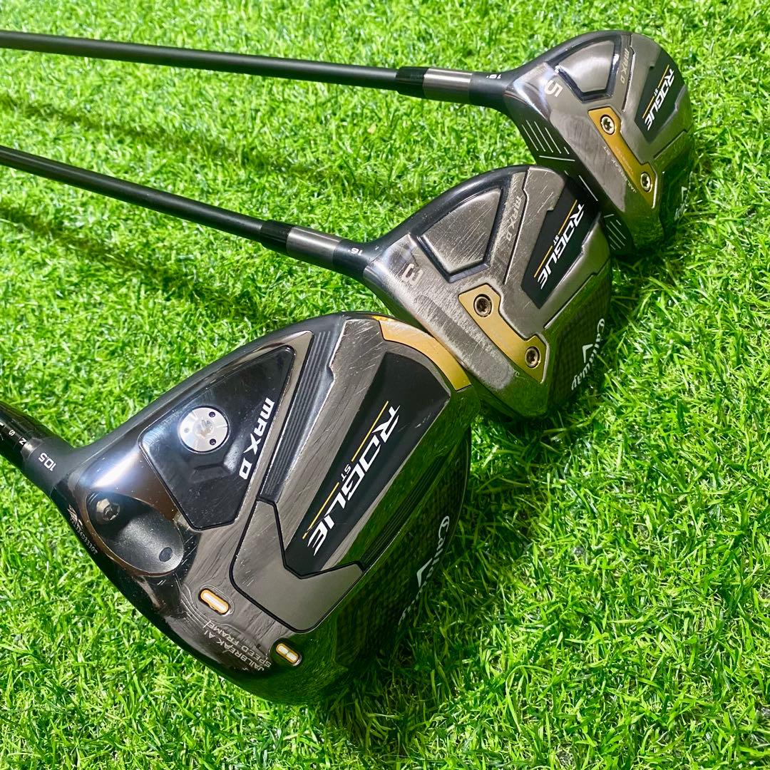 Callaway ローグST MAX D ゴルフセット 12本 右 R メンズ