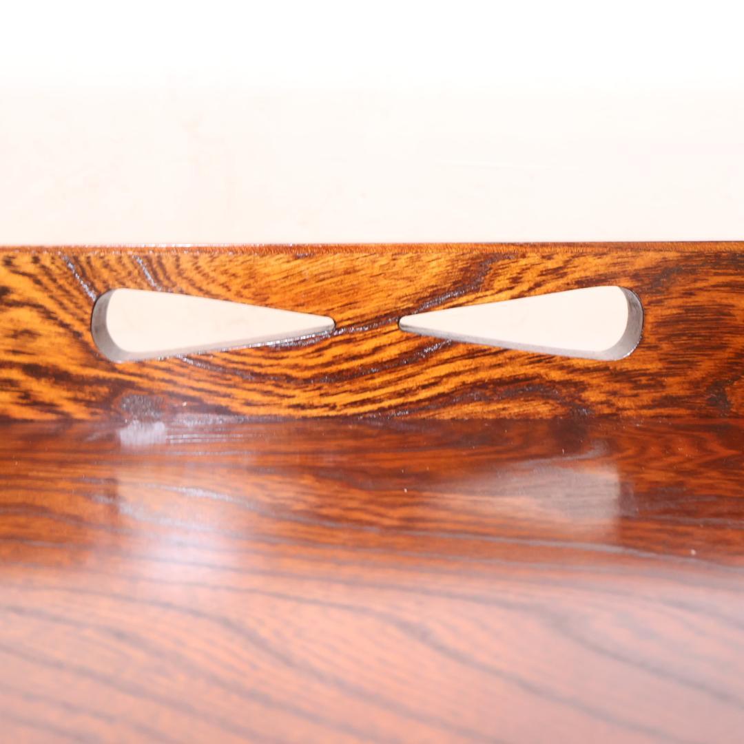 岩谷堂箪笥 欅材 茶棚 漆塗り 桐紋様 南部鉄器 サイドボード 飾り棚 茶箪笥