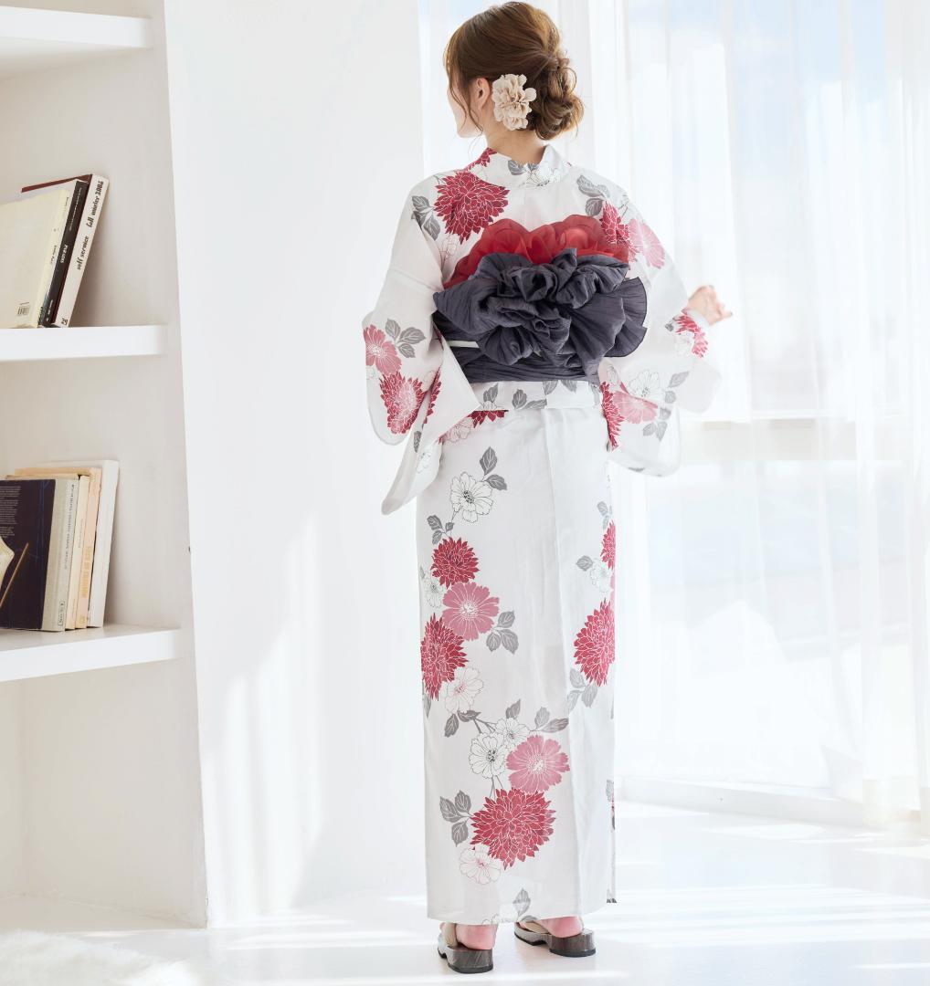 新品 浴衣 セット 浴衣セット ゆかた レディース 大人 ピンク 黒 Y5-16