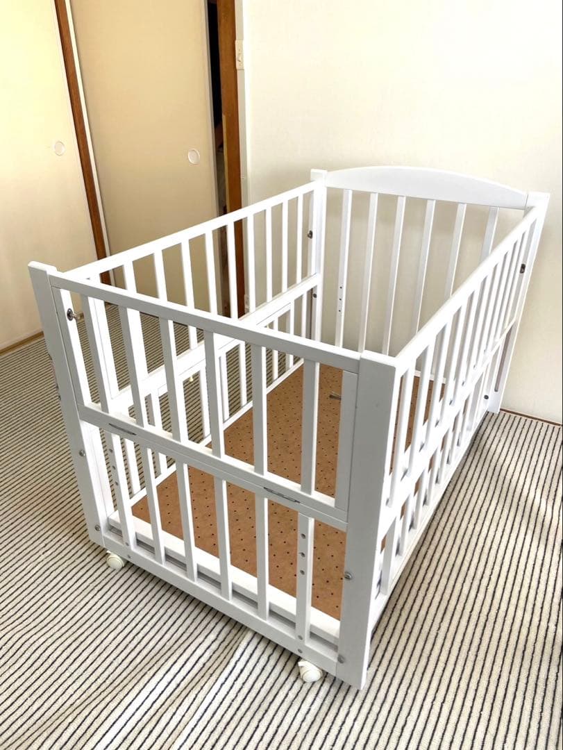 ヤマサキ　スリーオープンベッド b-sideDX ベビーベッド