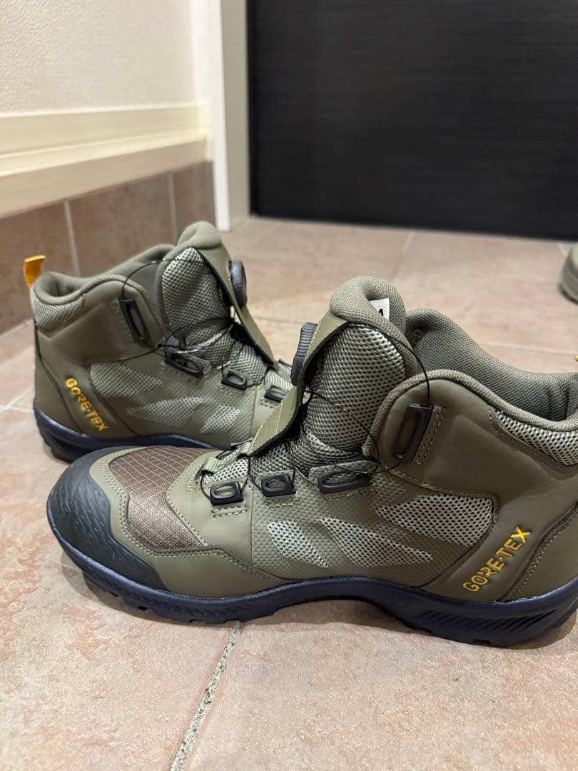 【美品】ASICS ウィンジョブ 安全靴 ゴアテックスCP604 BOA28cm