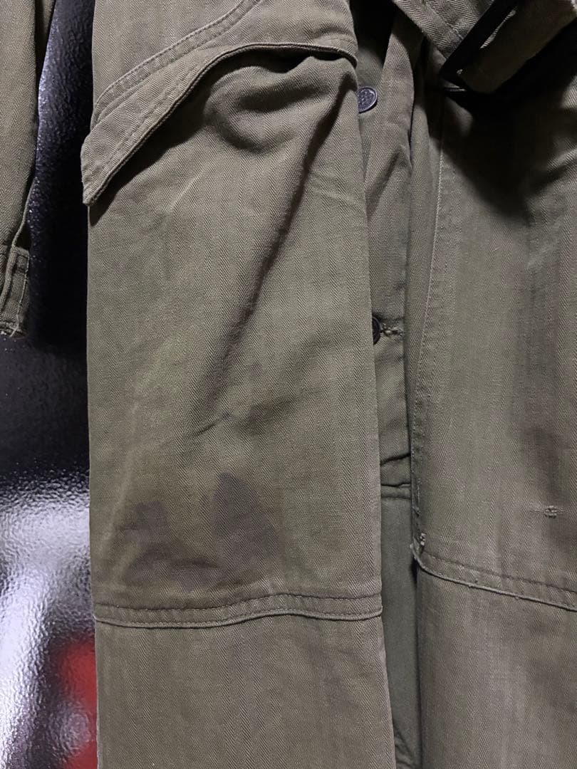 M-43ヘリンボーンツイル オールインワン