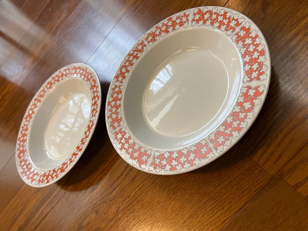 アラビア | 【2点セット】ピチカート pizzicatoスープ皿　オレンジ