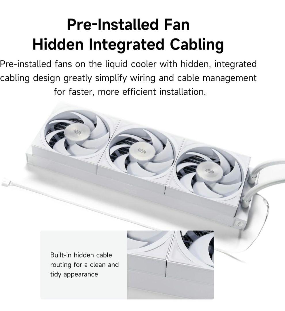 CPS DS360Pro Digital AlO CPU 水冷クーラー