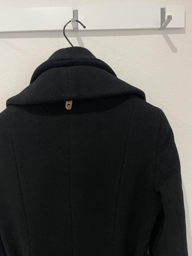 Mackageマッカージュブラック カシミア混ウールコート(xs)ベルト付