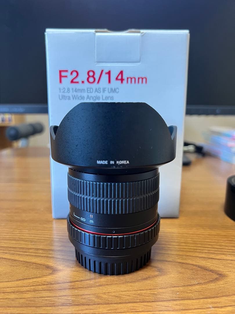 専用SAMYANG 単焦点広角レンズ 14mm F2.8 キヤノン EF用