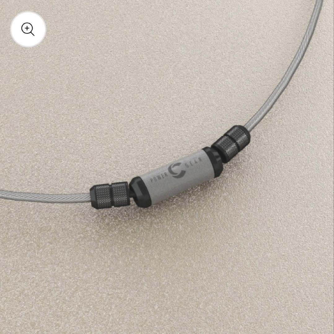 パワードギア ハイパーMagネックレス / GRAY X BLACK