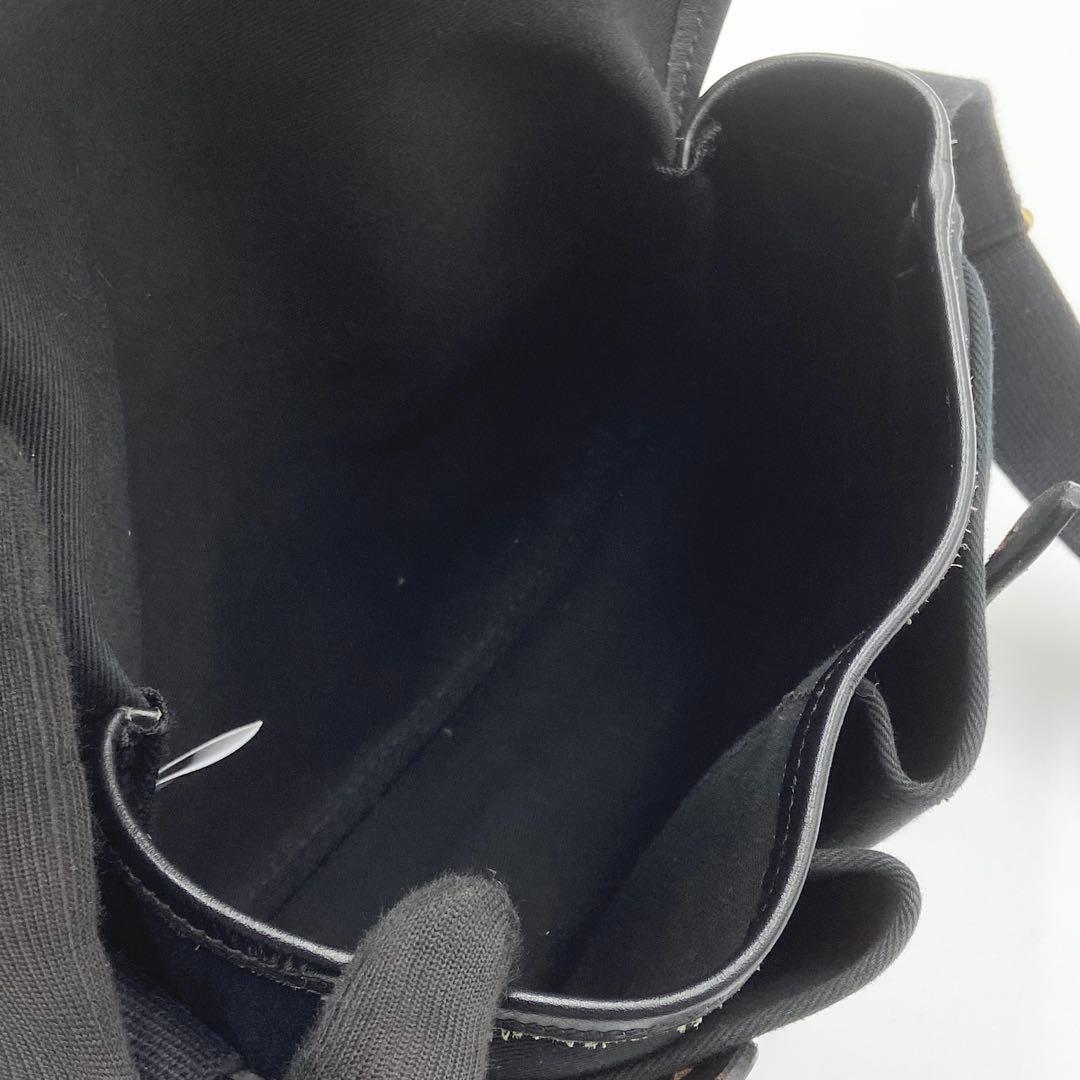 ブレディ　ノーフォーク　ショルダーバッグ　キャンバス　ブラック　イングランド