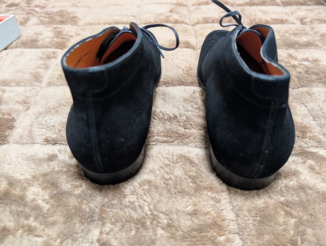 【試着のみ・付属品完備】Santoni サントーニ スエードブーツ 9.5