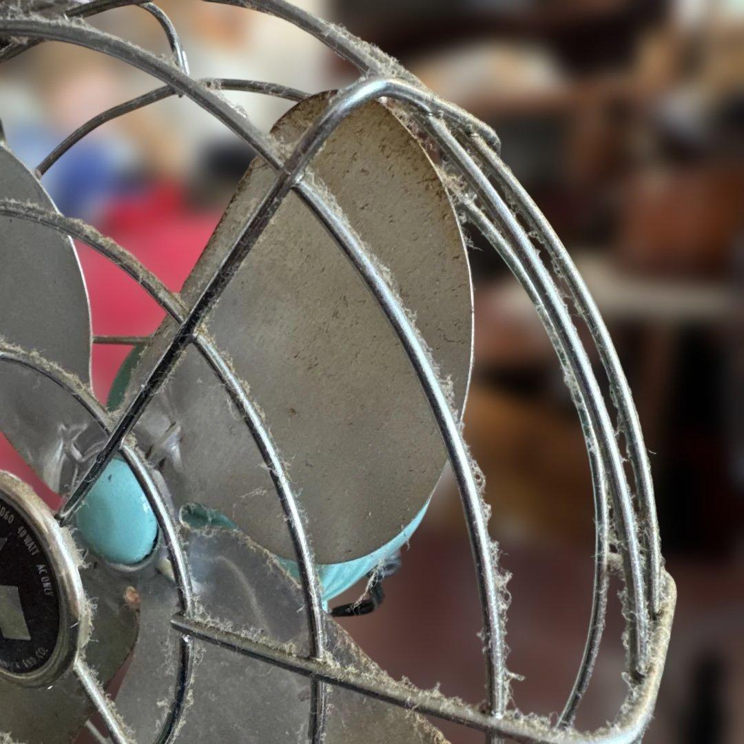 アンティーク　扇風機　卓上