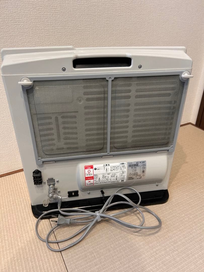 Ronnai ガスファンヒーター（プロパンガス用） ガスコード付（3m.5m）