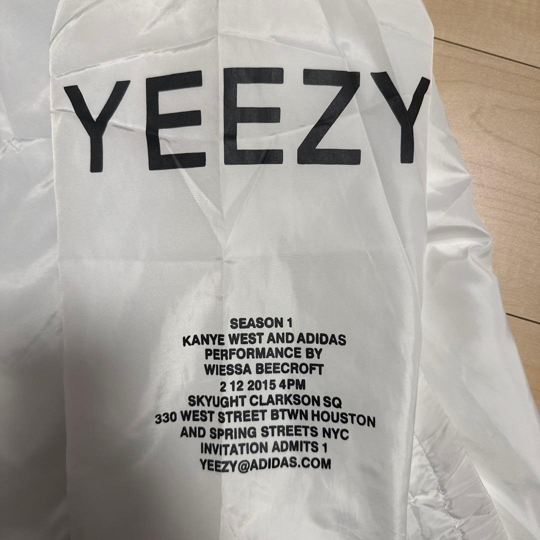 【レア】YEEZY season1ホワイト ナイロンジャケット