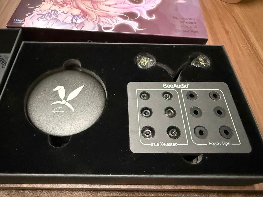 SeeAudio Bravery リケーブル可能イヤホン