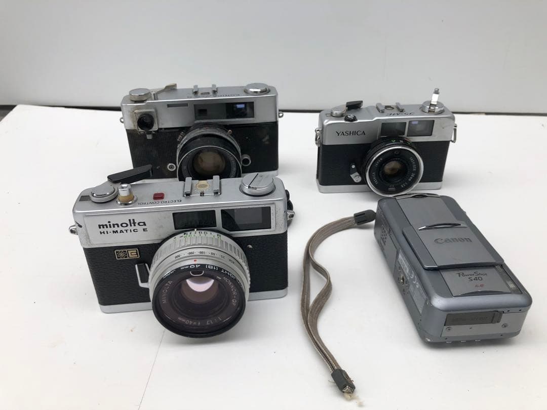 KONICA AUTO S などまとめて4台ジャンク(D137)