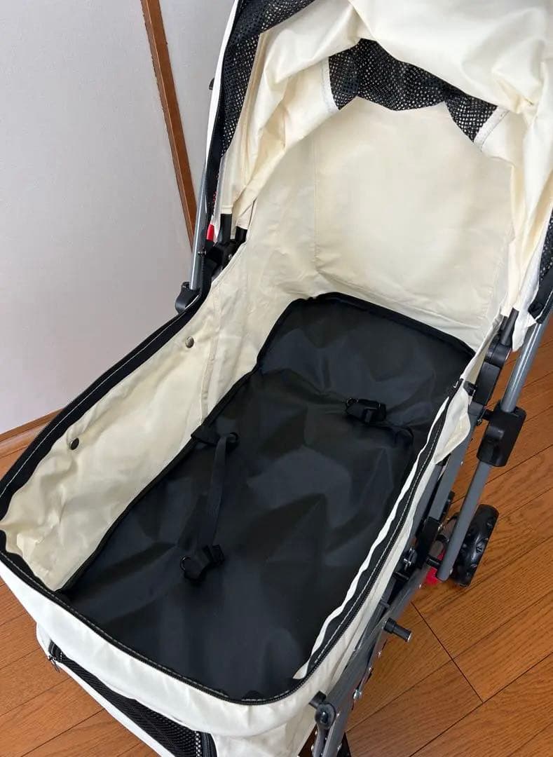 【新品未使用】ペットカート 折り畳みリードフック2本