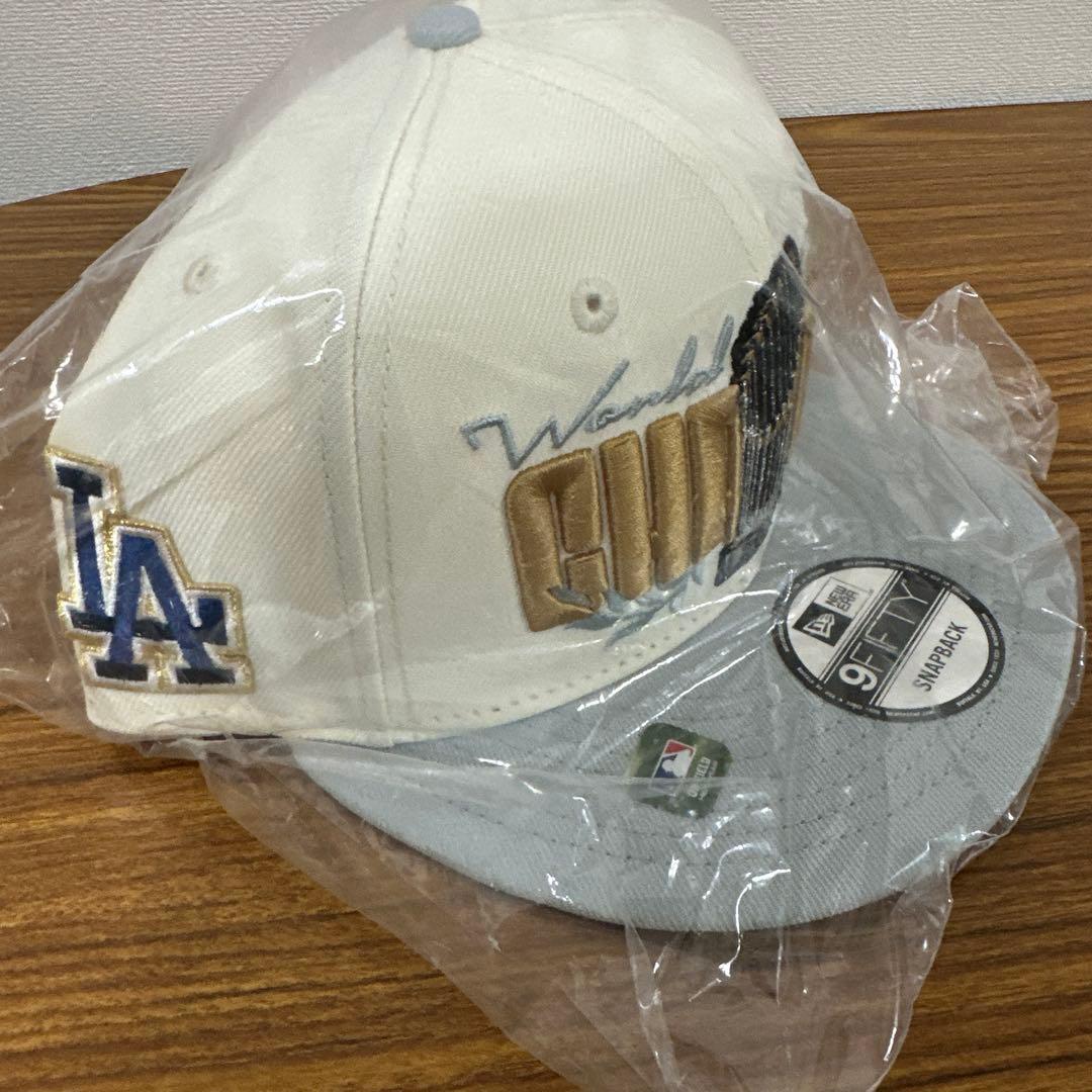 【ラスト1点選手着用】LA ドジャース ワールドシリーズ キャップ