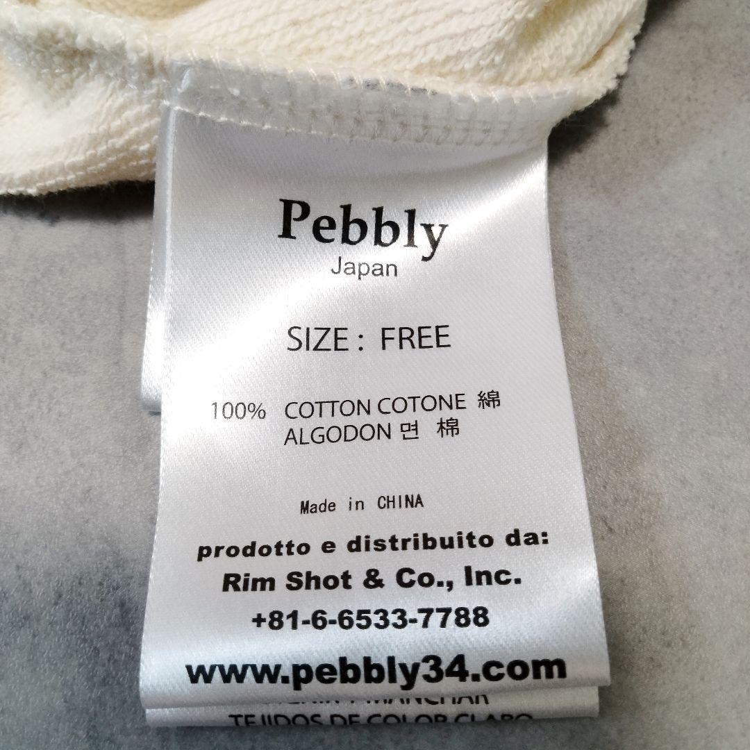 新品　Pebbly/ペブリー　キャッツフレンズジップスウェット　ラインストーン