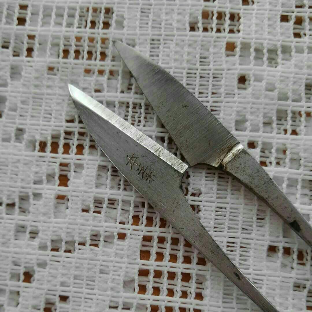 フィリピンアンティークかごの裁縫道具入れ