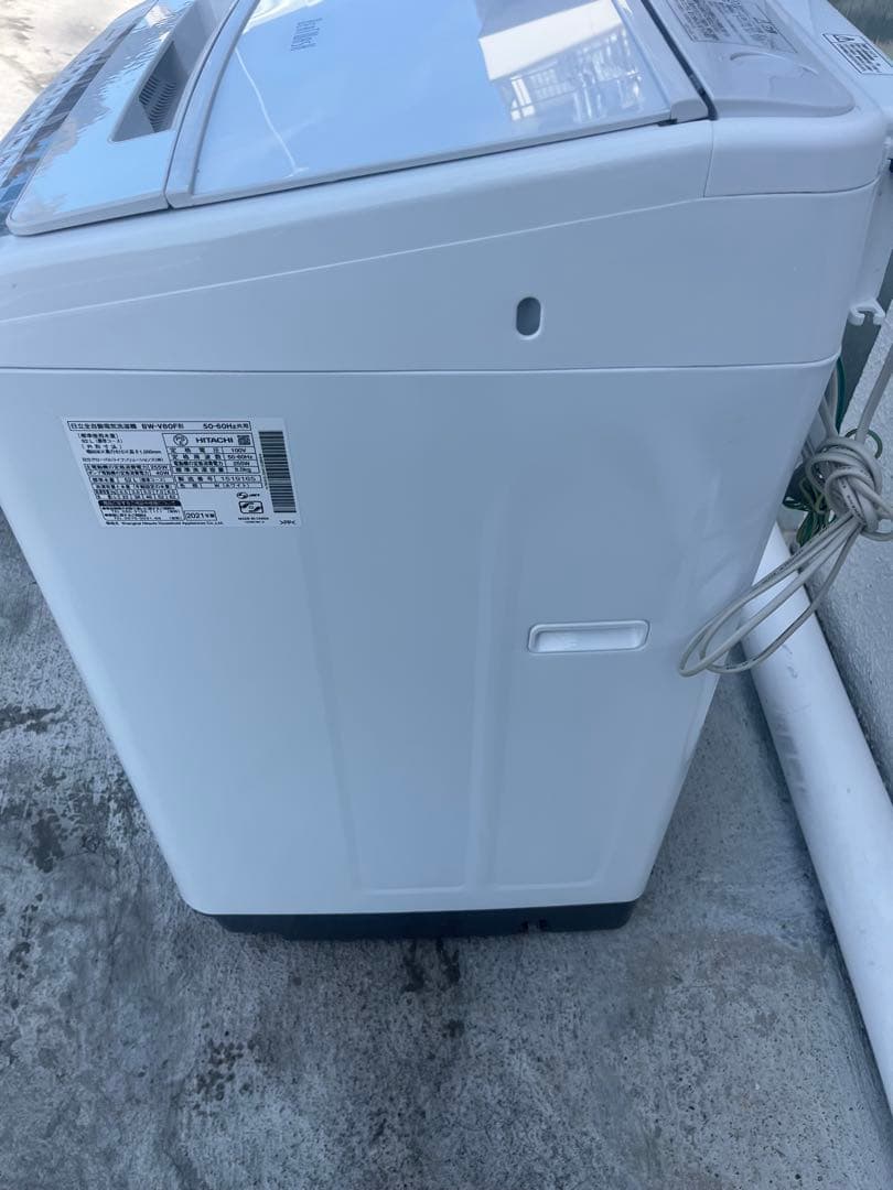 洗濯機日立beathwash 2021年8kg全自動電気BW-V8OF 送料無料
