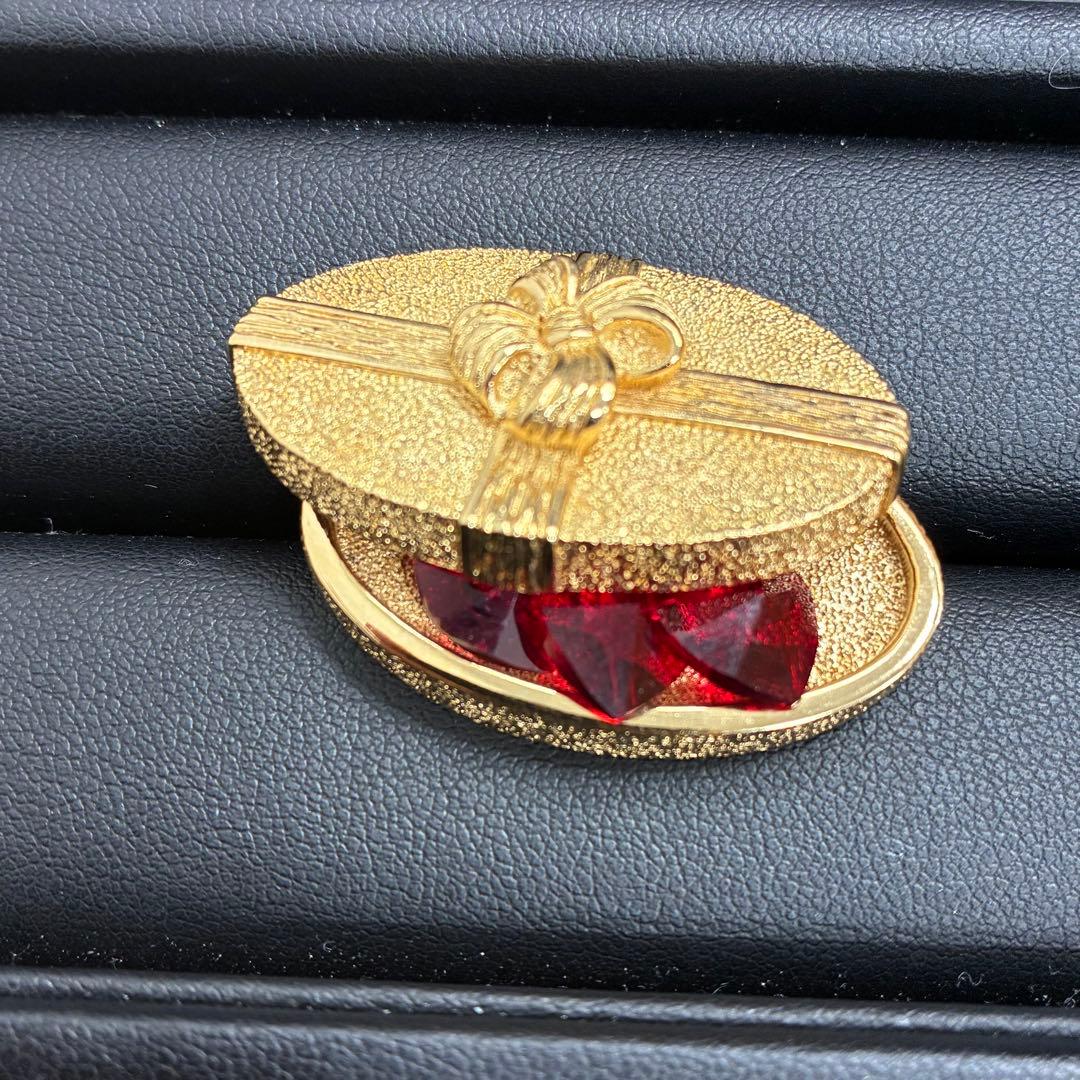 クリスチャンディオール ブローチ ギフトボックス　　ヴィンテージ